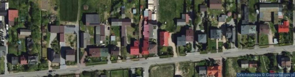 Zdjęcie satelitarne Główna ul.