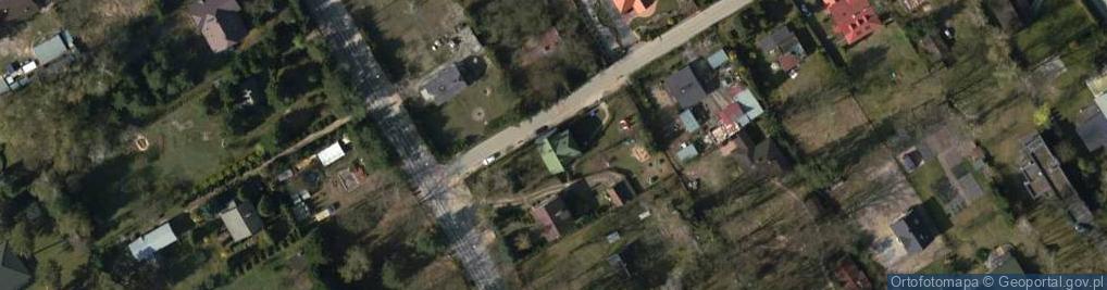 Zdjęcie satelitarne Główna ul.