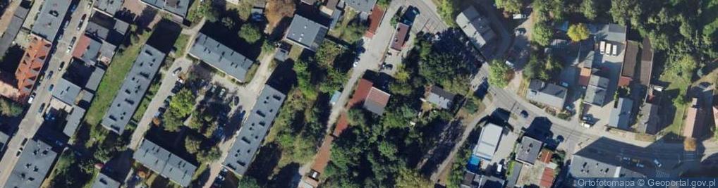 Zdjęcie satelitarne Gliwicka ul.