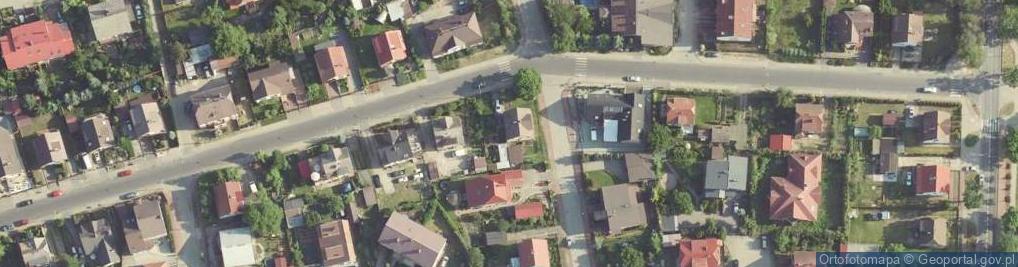 Zdjęcie satelitarne Główna ul.