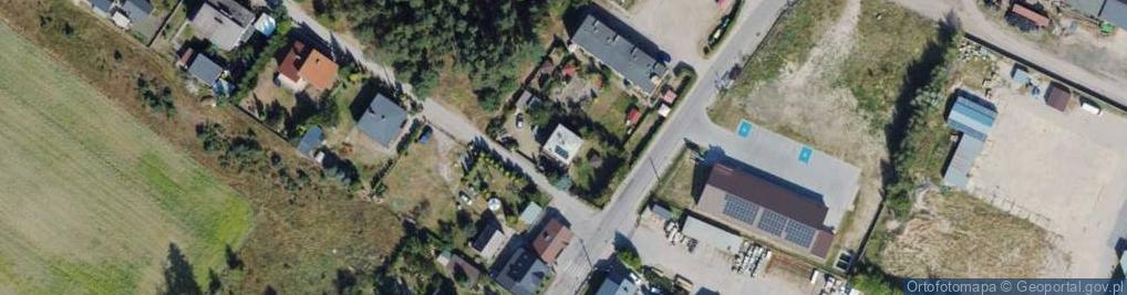 Zdjęcie satelitarne Główna ul.