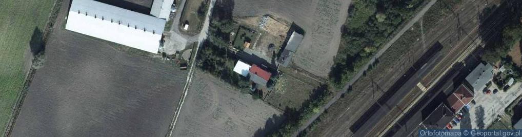 Zdjęcie satelitarne Główny Dworzec ul.