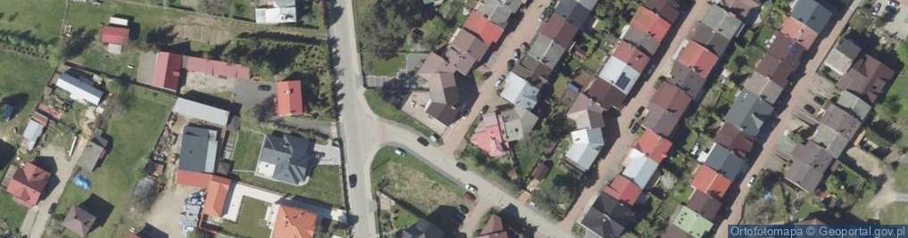 Zdjęcie satelitarne Głogowa ul.