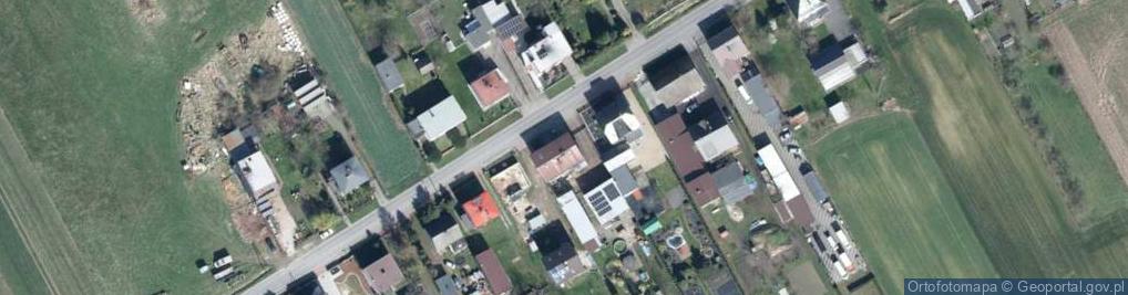 Zdjęcie satelitarne Główna ul.