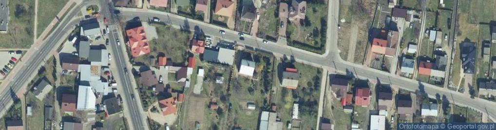 Zdjęcie satelitarne Glinki ul.