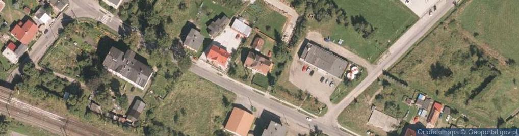 Zdjęcie satelitarne Główna ul.