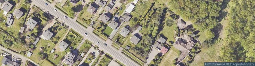Zdjęcie satelitarne Gliwicka ul.