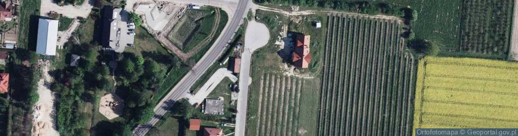 Zdjęcie satelitarne Głębocznica ul.