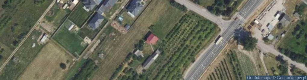 Zdjęcie satelitarne Główna ul.