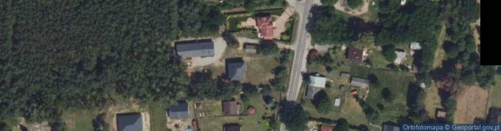 Zdjęcie satelitarne Główna ul.