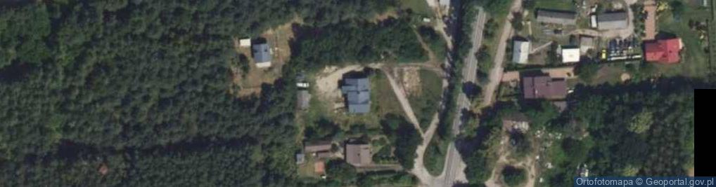 Zdjęcie satelitarne Główna ul.