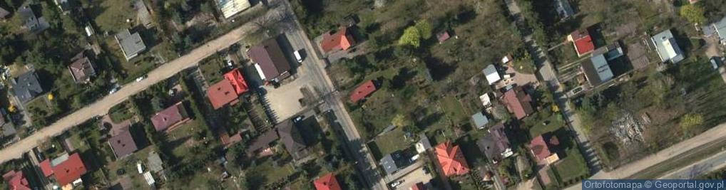 Zdjęcie satelitarne Główna ul.