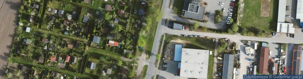 Zdjęcie satelitarne Gliniana ul.