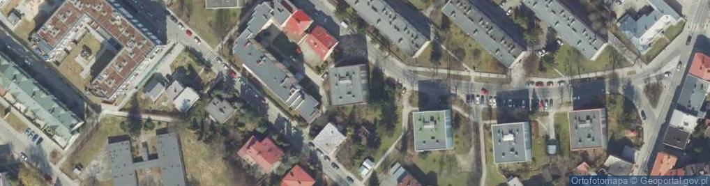 Zdjęcie satelitarne Glazera Jakuba, bp. ul.