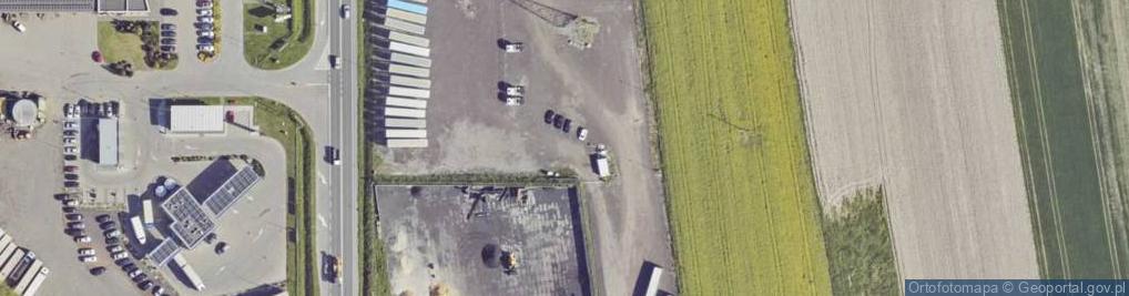 Zdjęcie satelitarne Gliwicka ul.