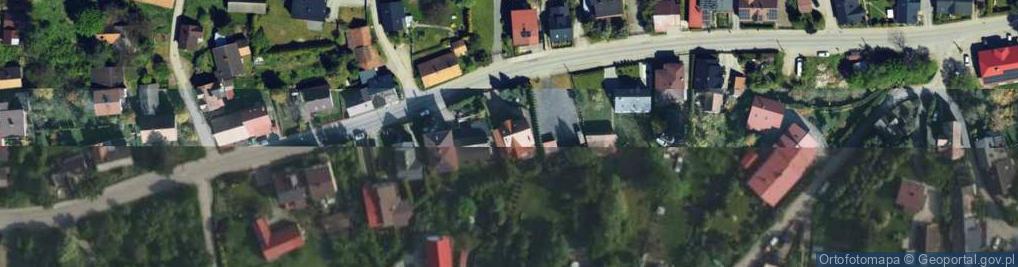 Zdjęcie satelitarne Główna ul.