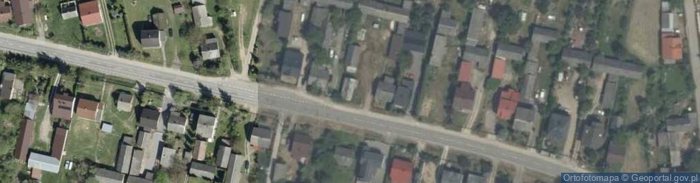 Zdjęcie satelitarne Główna ul.
