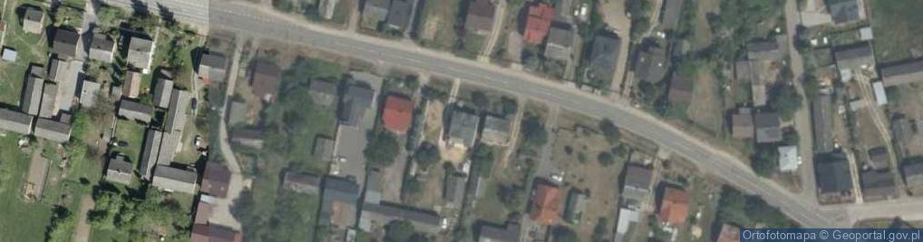 Zdjęcie satelitarne Główna ul.