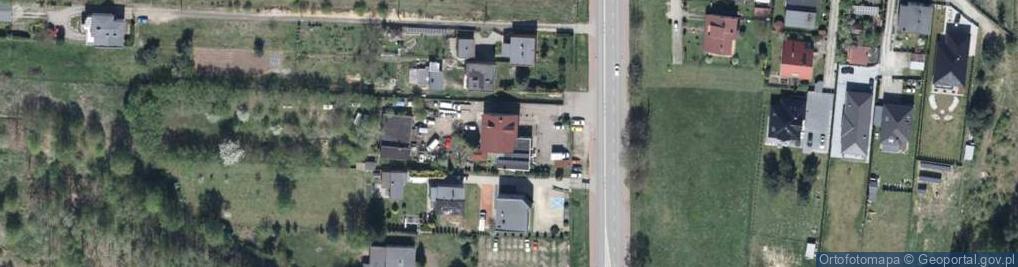 Zdjęcie satelitarne Gliwicka ul.