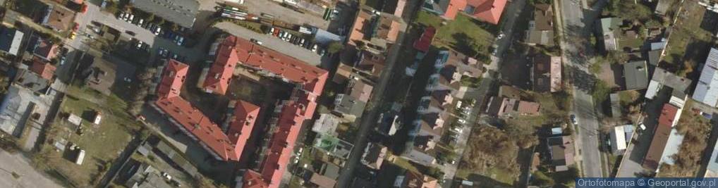 Zdjęcie satelitarne Gliniana ul.