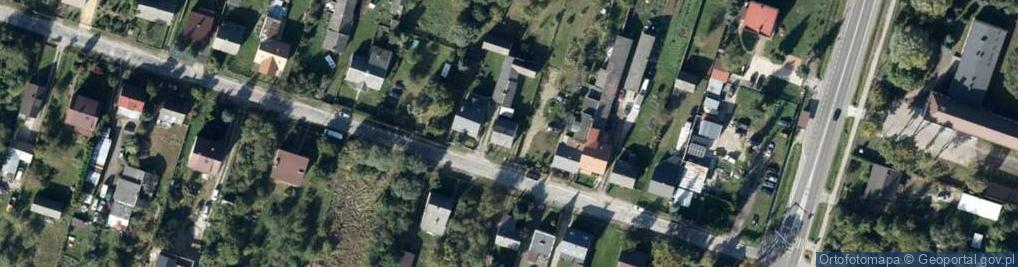 Zdjęcie satelitarne Główna ul.