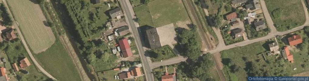Zdjęcie satelitarne Główna ul.
