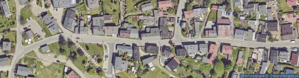 Zdjęcie satelitarne Główna ul.