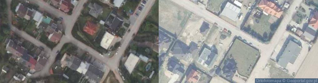 Zdjęcie satelitarne Glabisza Leonarda ul.