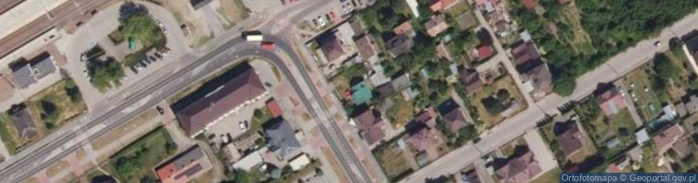 Zdjęcie satelitarne Główna ul.