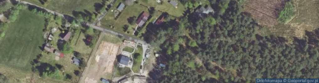 Zdjęcie satelitarne Głąby ul.