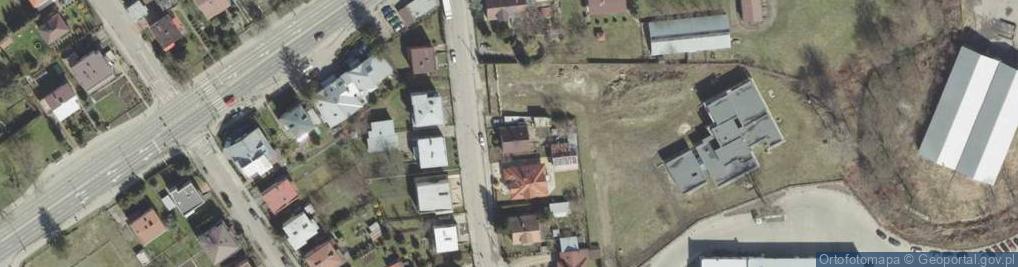 Zdjęcie satelitarne Gliniańska ul.