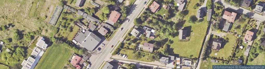 Zdjęcie satelitarne Gliwicka ul.