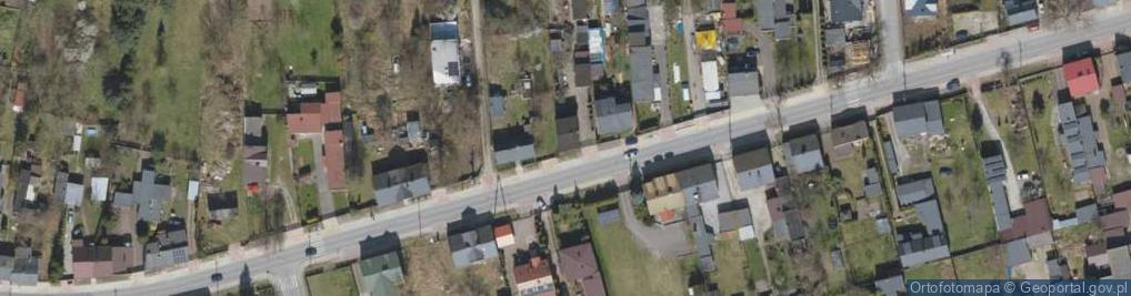 Zdjęcie satelitarne Główna ul.