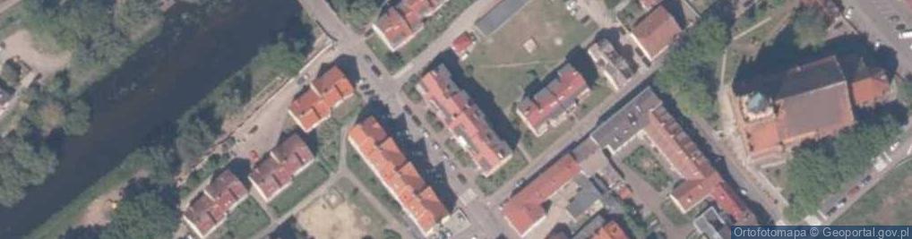Zdjęcie satelitarne Głęboka ul.