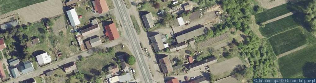 Zdjęcie satelitarne Główna ul.