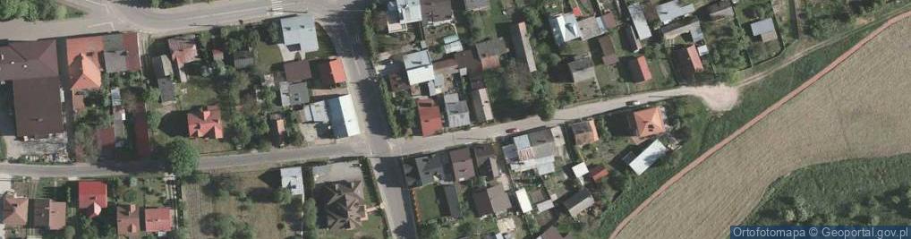 Zdjęcie satelitarne Glinianecka ul.