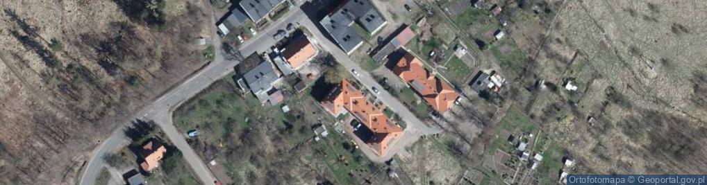 Zdjęcie satelitarne Glinicka ul.