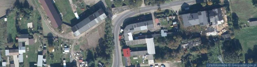 Zdjęcie satelitarne Główna ul.