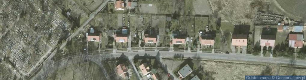 Zdjęcie satelitarne Gliwicka ul.