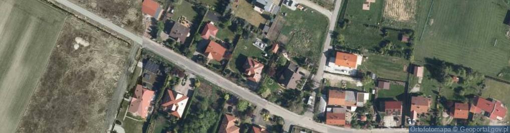 Zdjęcie satelitarne Główna ul.