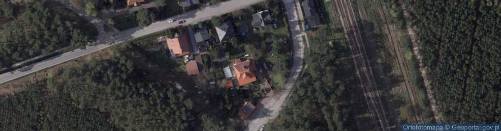 Zdjęcie satelitarne Gminna ul.