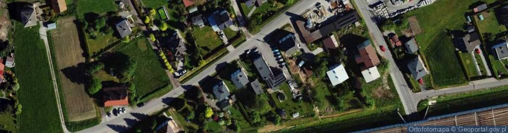 Zdjęcie satelitarne Gminna ul.