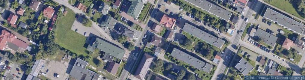 Zdjęcie satelitarne Gminna ul.