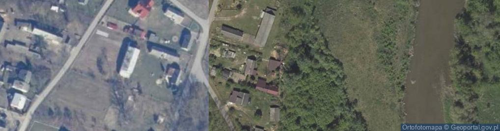 Zdjęcie satelitarne Gniazdków ul.