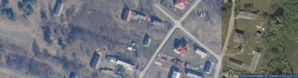 Zdjęcie satelitarne Gniazdków ul.