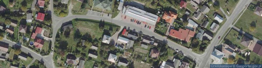 Zdjęcie satelitarne Gniewczyna Łańcucka ul.