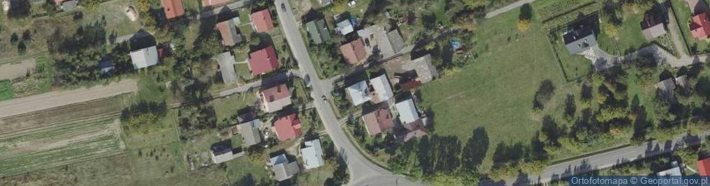 Zdjęcie satelitarne Gniewczyna Łańcucka ul.