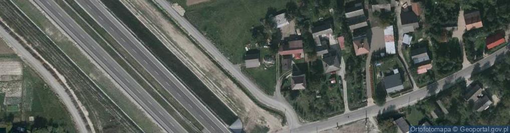 Zdjęcie satelitarne Gniewczyna Łańcucka ul.