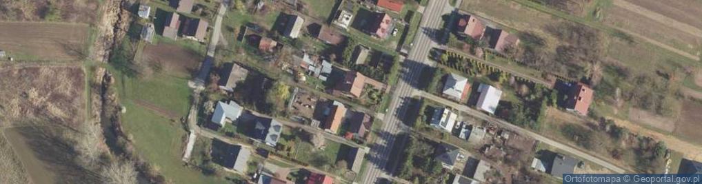 Zdjęcie satelitarne Gniewczyna Łańcucka ul.
