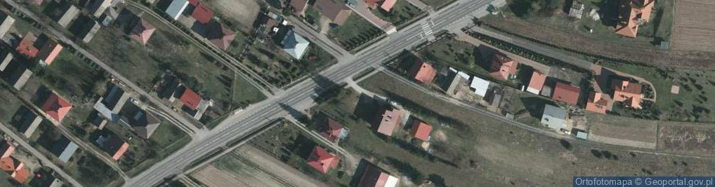 Zdjęcie satelitarne Gniewczyna Tryniecka ul.